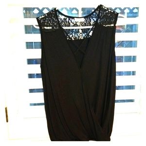 Black Sleeveless Top